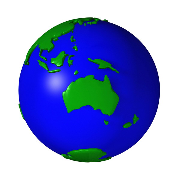 地球集锦图片-科技图 澳大利亚 大洋洲 海岛 塑
