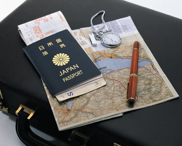 金融贸易图片-金融图 日本 签证 地图 怀表 钢笔