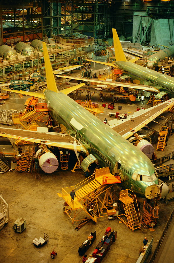 工业制造图片-工业图 飞机 制造 工人,工业,工业