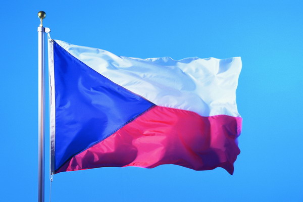 国旗与地区旗帜图片-综合图 捷克 斯洛伐克 蓝