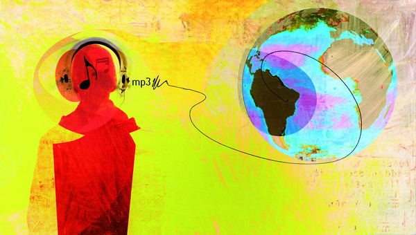 音乐幻想图片-艺术图 地球 传播 拉美 音乐 聆听