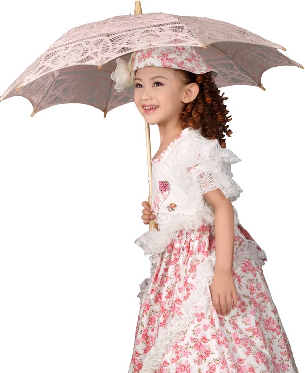 儿童图片-儿童图 打伞 小姑娘 活泼,儿童,儿童