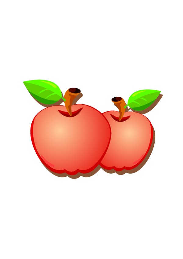 饮食水果图片-饮食图 营养水果 红苹果 熟透的