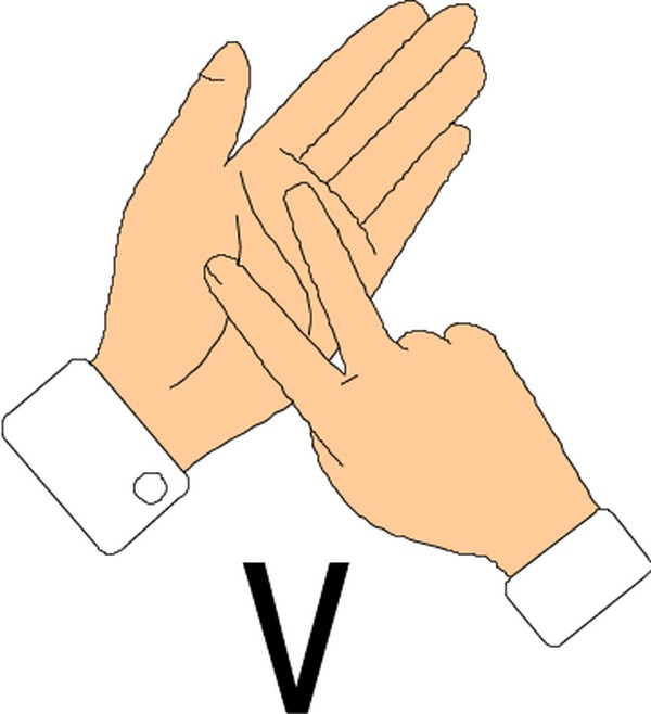 文字记号与手势图片-标识符号图,标识符号,文字