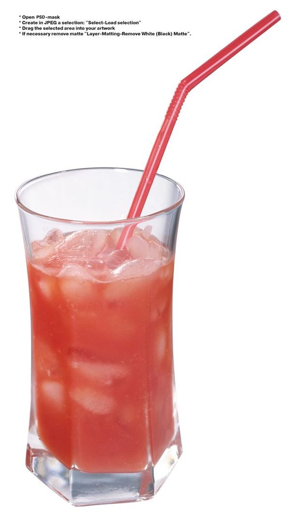 饮料图片-装饰小品图 红管 红色液体 西瓜汁,装