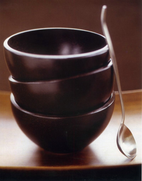 最佳食品饮料广告图片-广告创意图 黑色的碗,广