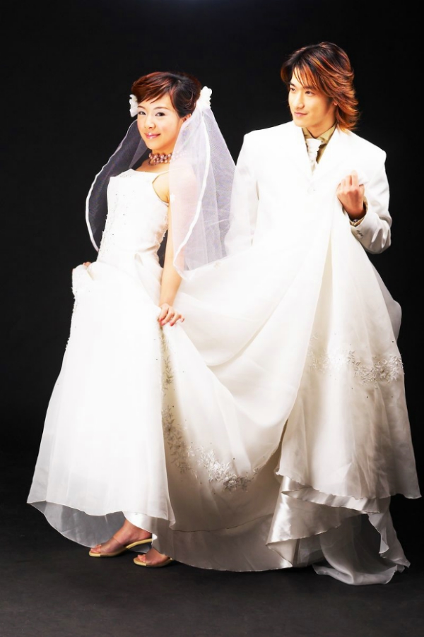 台湾婚纱图片-婚纱写真图 白色浪漫 浪漫时分,