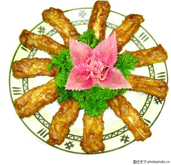 中式菜品图片-菜谱制作图 排骨 菜盘,菜谱制作